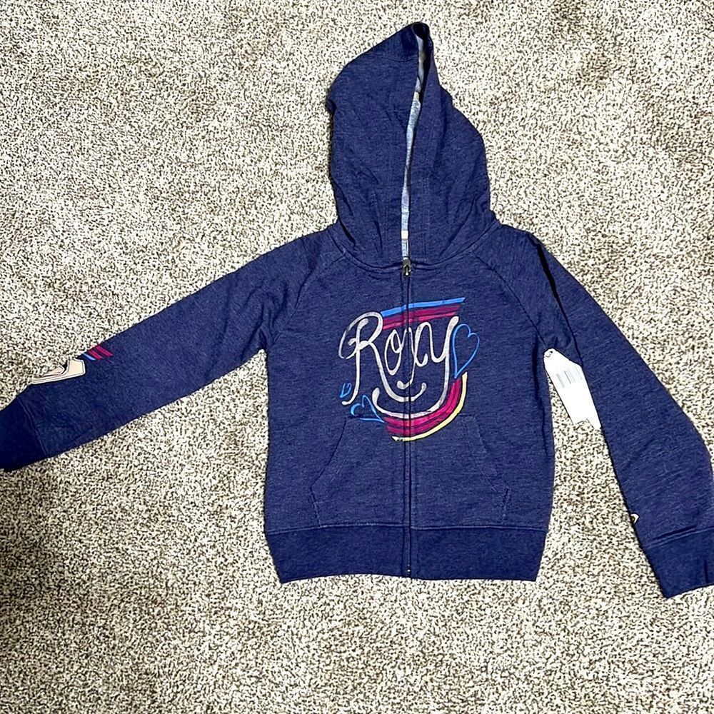 Roxy girls zipper sweater